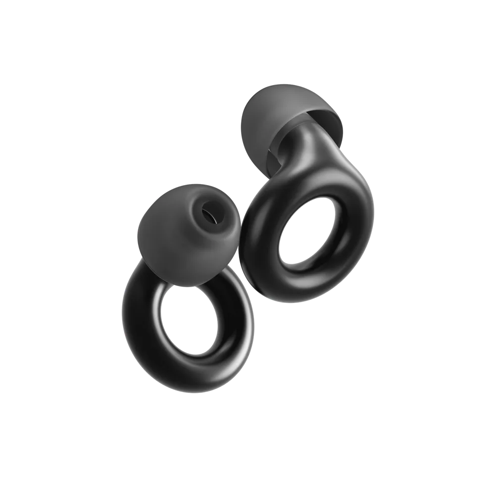Loop Experience 2 black earplugs for concerts and live music, highest-rated in the Loop lineup